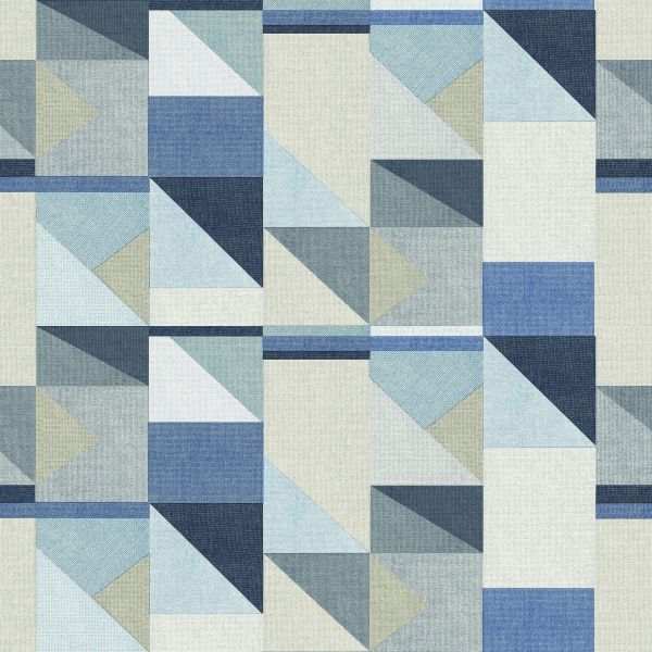 Oilcloth 140cm LARIO Moran blue BY70